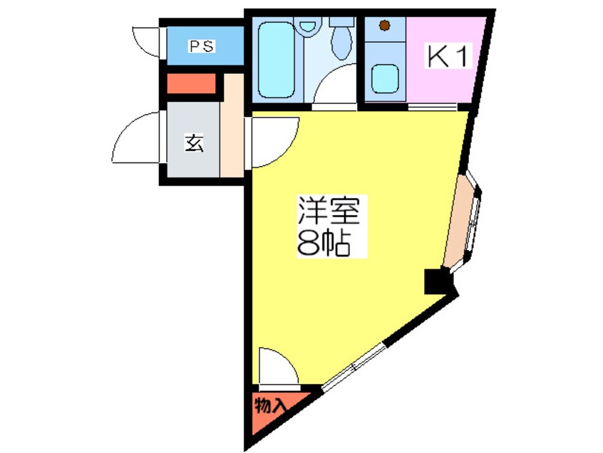 間取図 ＥＰＯ南堀江レジデンス