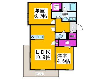 間取図 グレイスカーサ三国ヶ丘