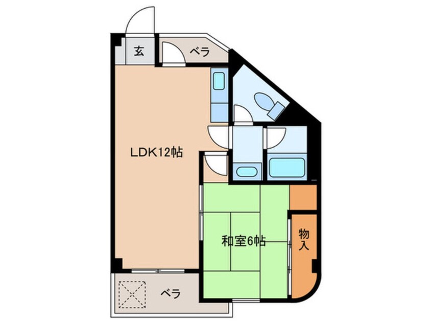 間取図 ファミティ弐番館