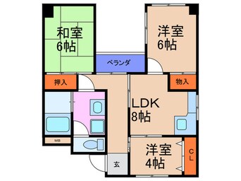 間取図 大幸ビル此花