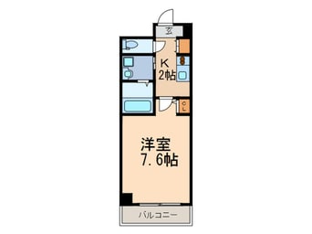 間取図 プレジ－ル灘