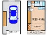 GARAGELIVINGTERRA岸和田箕土路 1Rの間取り