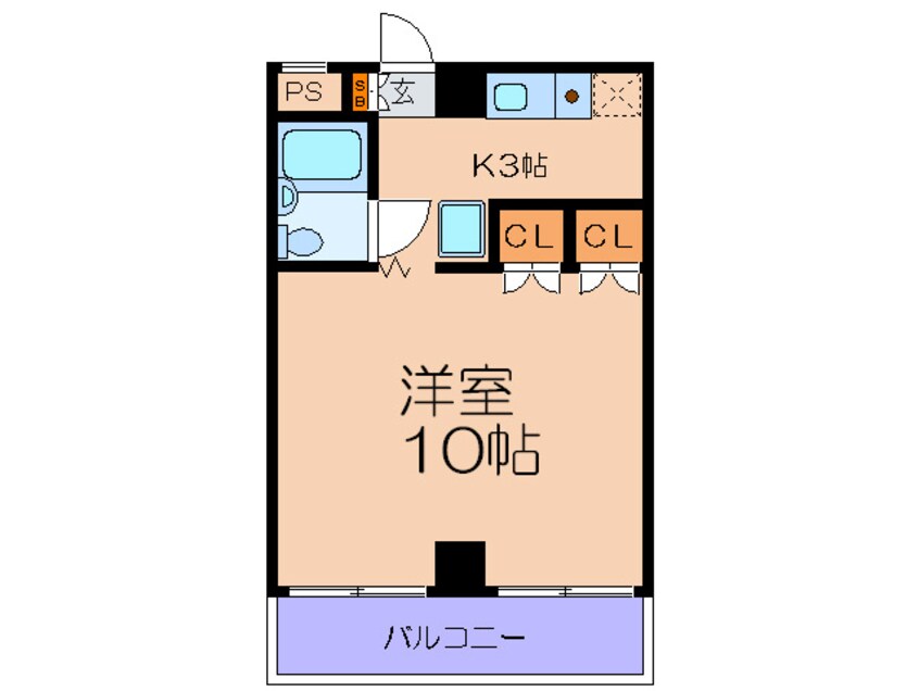 間取図 福島イ－グルハイツ