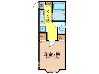 間取図 プリマベ－ラ関本