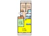 ユニライフ北大阪3号棟(612) 3LDKの間取り