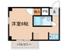 プチ塚口 1Rの間取り