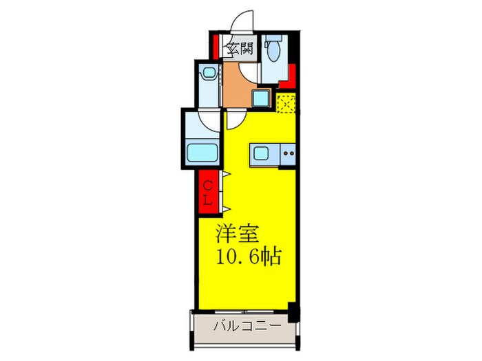 間取り図 ル・クラージュ室町