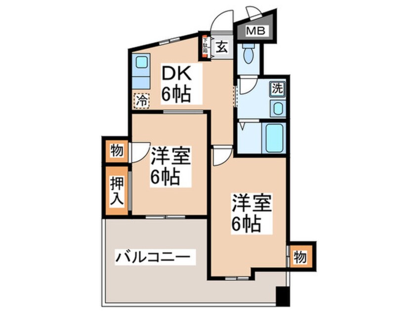 間取図 クボタマンション