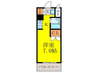 間取図 グランド－ム国際