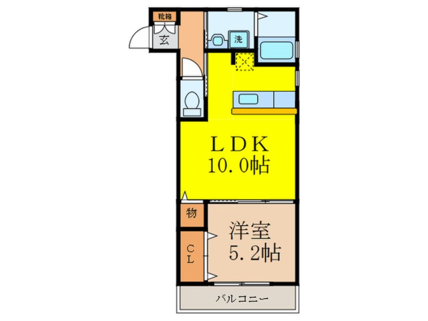 間取図 ランプロン