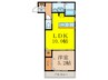 ランプロン 1LDKの間取り
