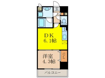 間取図 RIDGEガーデン江坂Ⅱ