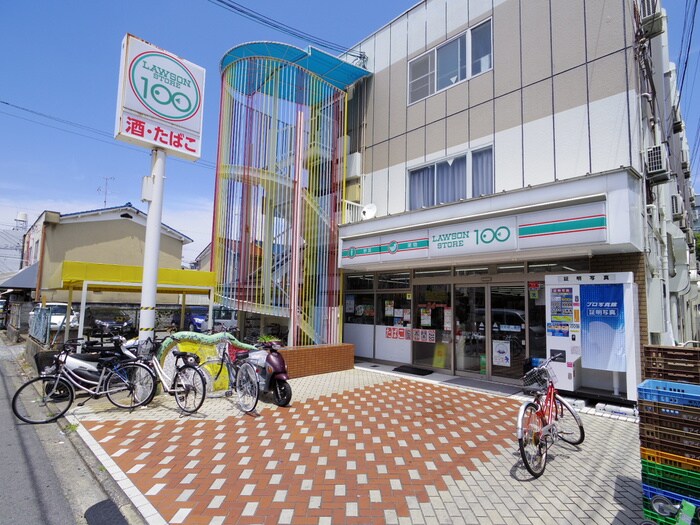 ローソンストア100(コンビニ)まで350m ビエント深草