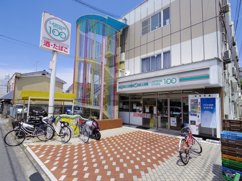 ローソンストア100(コンビニ)まで350m ビエント深草