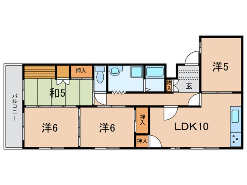 間取図 フレンチェ赤坂Ⅰ