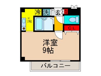 間取図 メゾン・ド・ヴィレ茨木