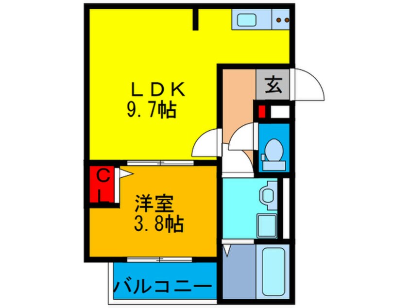 間取図 ベル升美