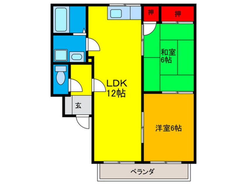 間取図 向陽苑