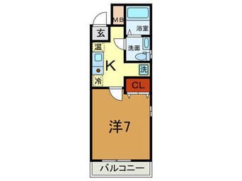 間取図 ピエタテール上沢