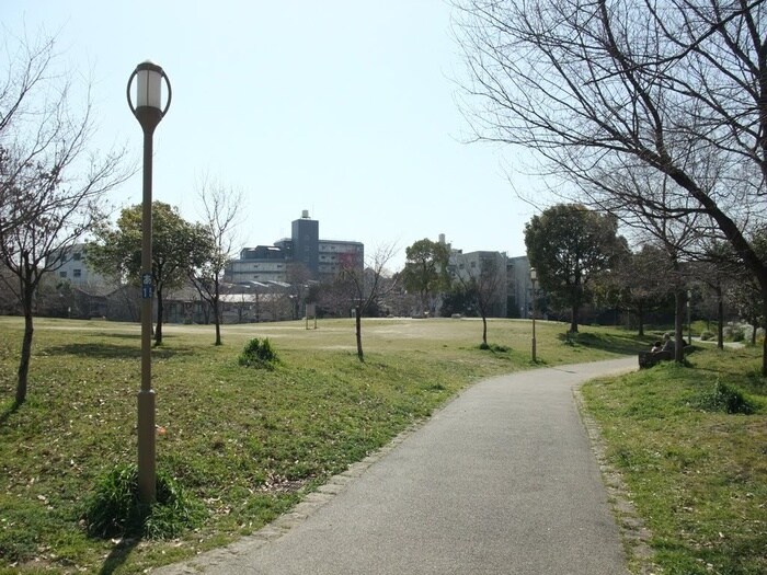 南津守中央公園(公園)まで400m マンション泉