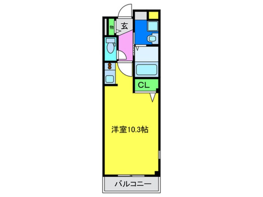 間取図 ハッピ－ライフ