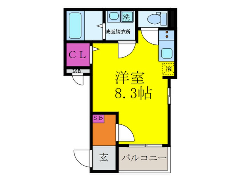 間取図 ハーモニーテラス相川