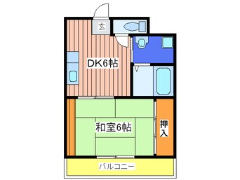 間取図 ステーツ横堤