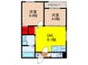 Fasecia Nobile 2DKの間取り