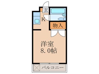 間取図 フォレスト深草