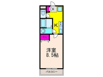間取図 高槻コートパッション