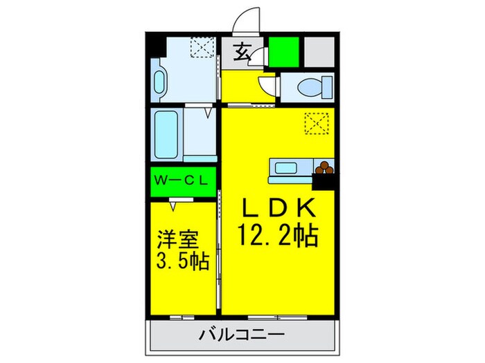 間取り図 ディアコート