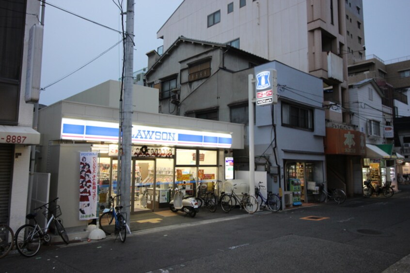 ローソン南海沢ノ町駅前店(スーパー)まで500m ディアコート