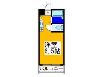 間取図 ヒルズ中百舌鳥