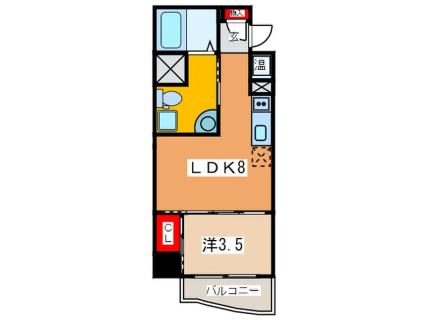 間取図 ＳＥＲＥＮiＴＥ上町台（南館）