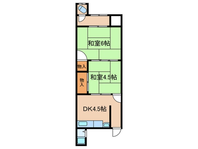 間取図 五月荘