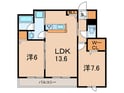 エクセレントガーデンヒルズB棟の間取図