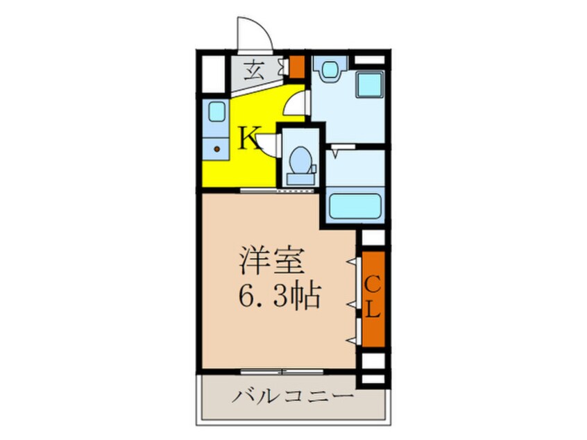 間取図 ウインズコート西中島