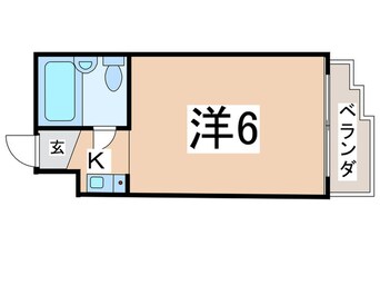 間取図 杭全ダイヤモンドライフ