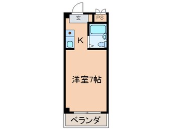 間取図 リリーフ明日香新石切