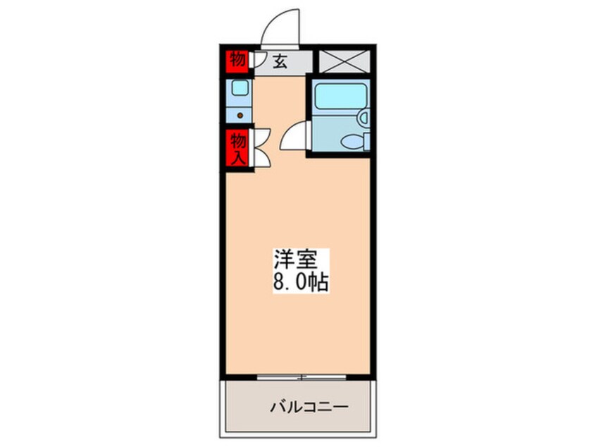 間取図 リリーフ明日香新石切