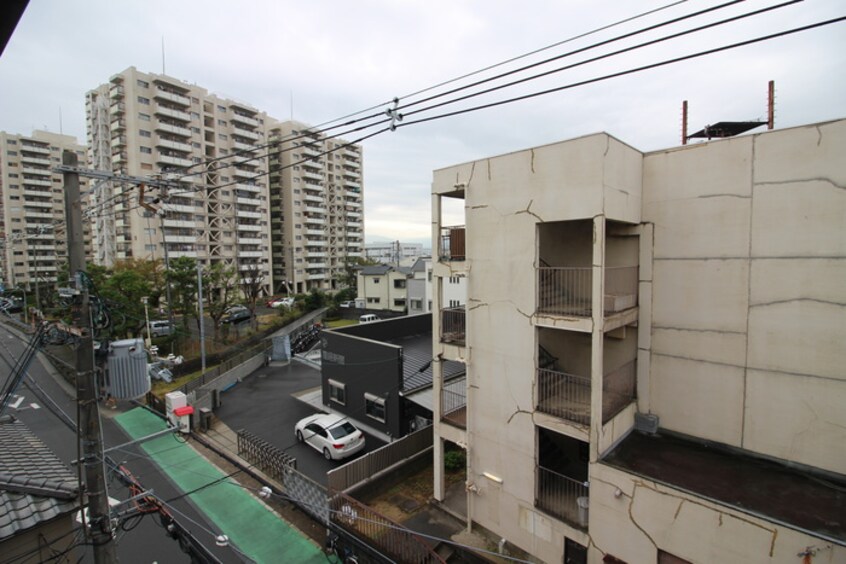 室内からの展望 土師ハイツ