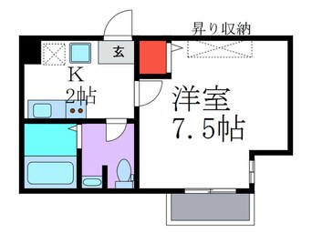 間取図 Requie大将軍