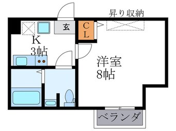 間取図 Requie大将軍