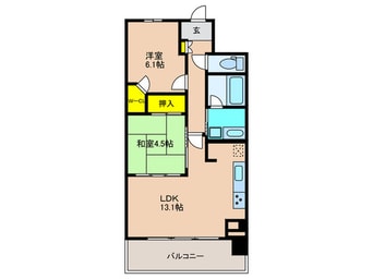 間取図 ザ・ライオンズ枚方御殿山(329)