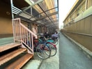 駐輪場 花園マンション巽
