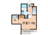 ベラジオ京都高台寺(304) 1Kの間取り