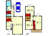 エレガンス北野 3LDKの間取り