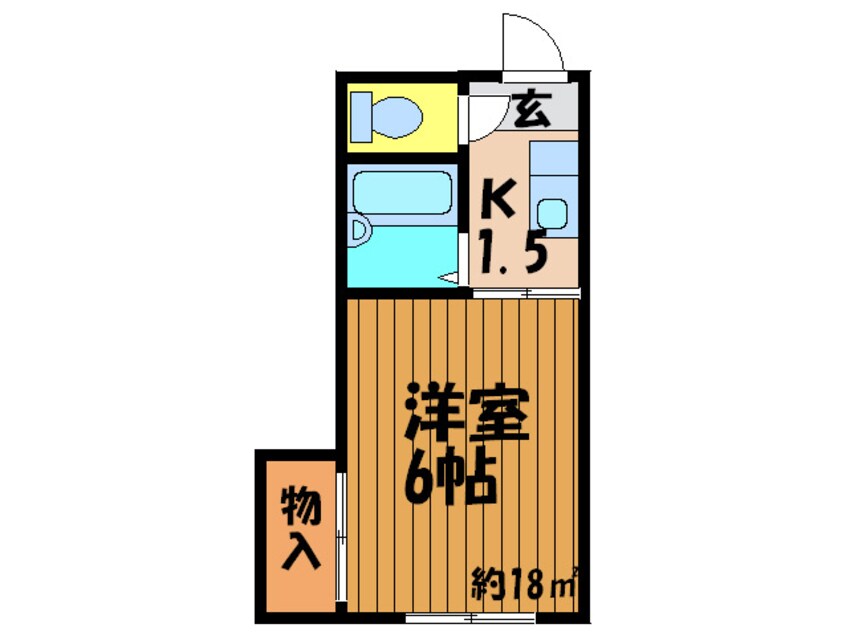 間取図 コ－ポ島町