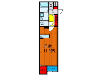 間取図 アプリコット野里