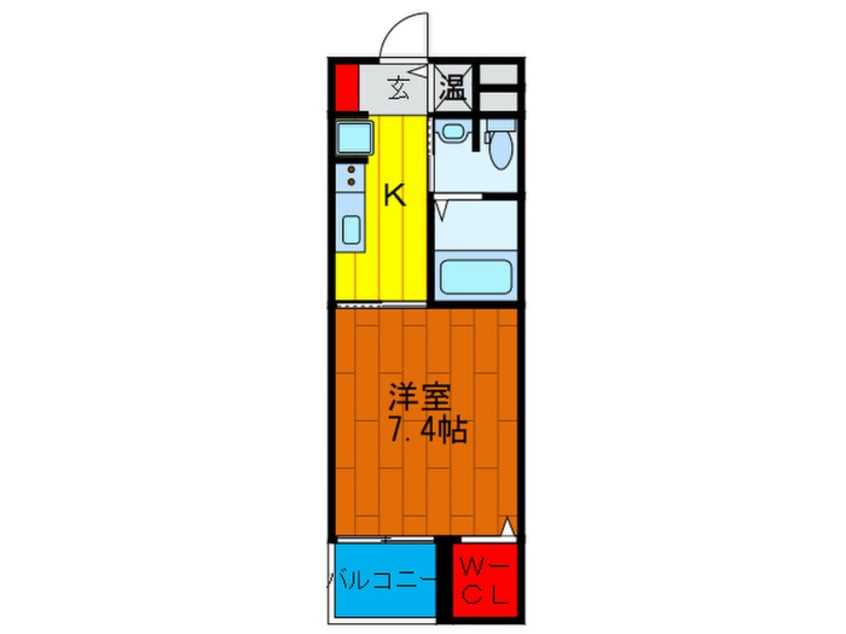 間取図 アプリコット野里